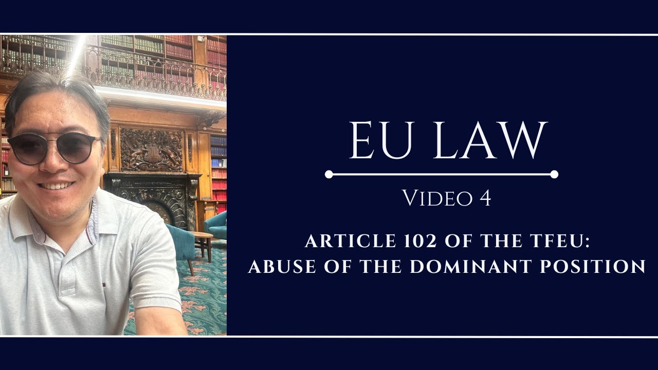 EU competition law; Article 102 of the TFEU; Abuse of dominant position;