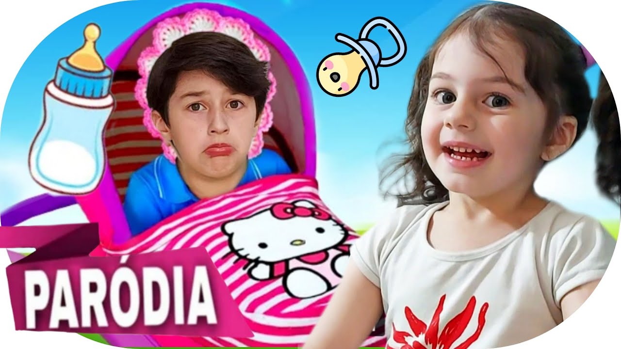 PARÓDIA | Tierry - CABEÇA BRANCA ( Julinha finge ser babá do bebê Mimi )