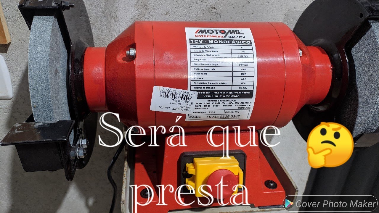 Moto esmeril Motomil 1cv 220 quase recomendo