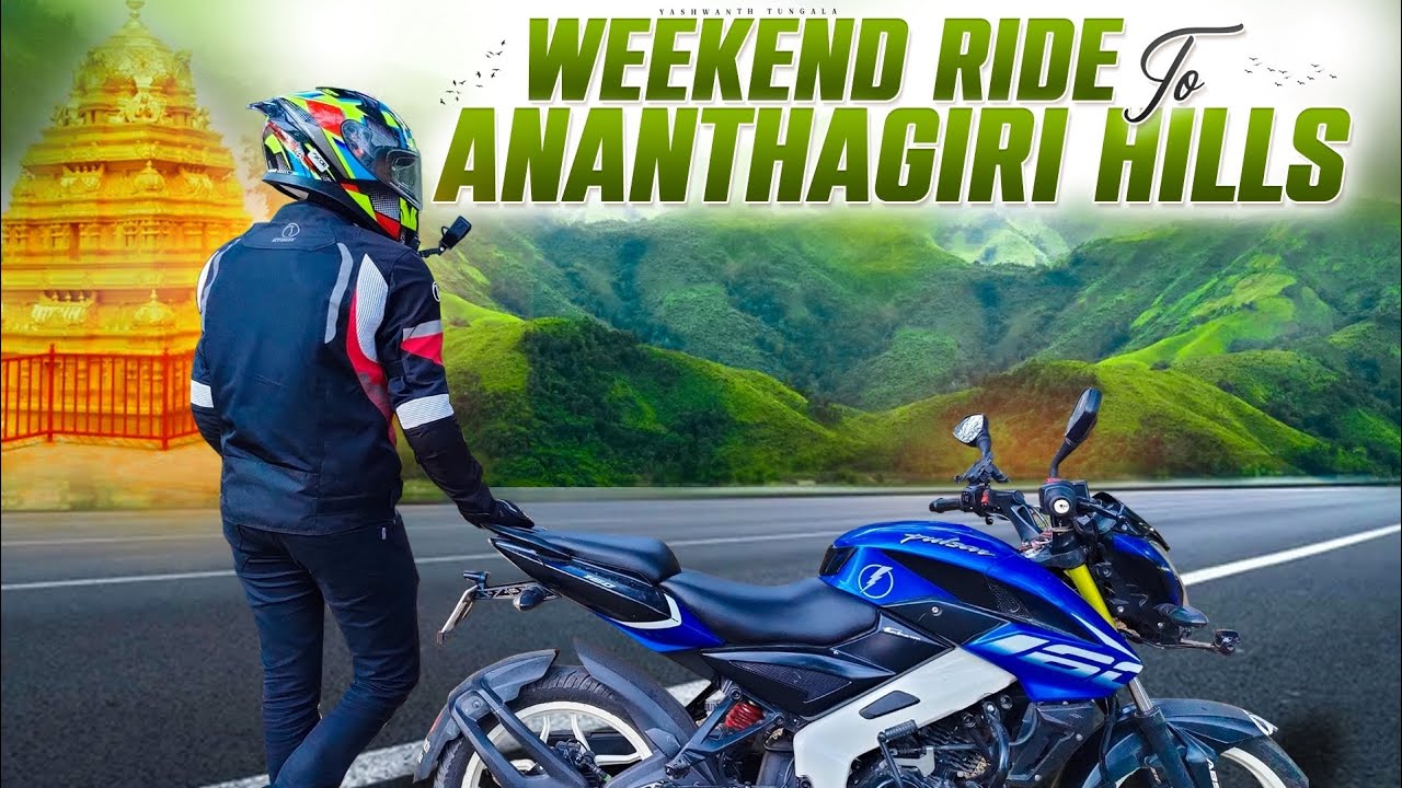 Weekend Ride To Ananthagiri Hills 🌄 From Hyderabad | Full Off-roading🏍️| Yashwanth Tungala|