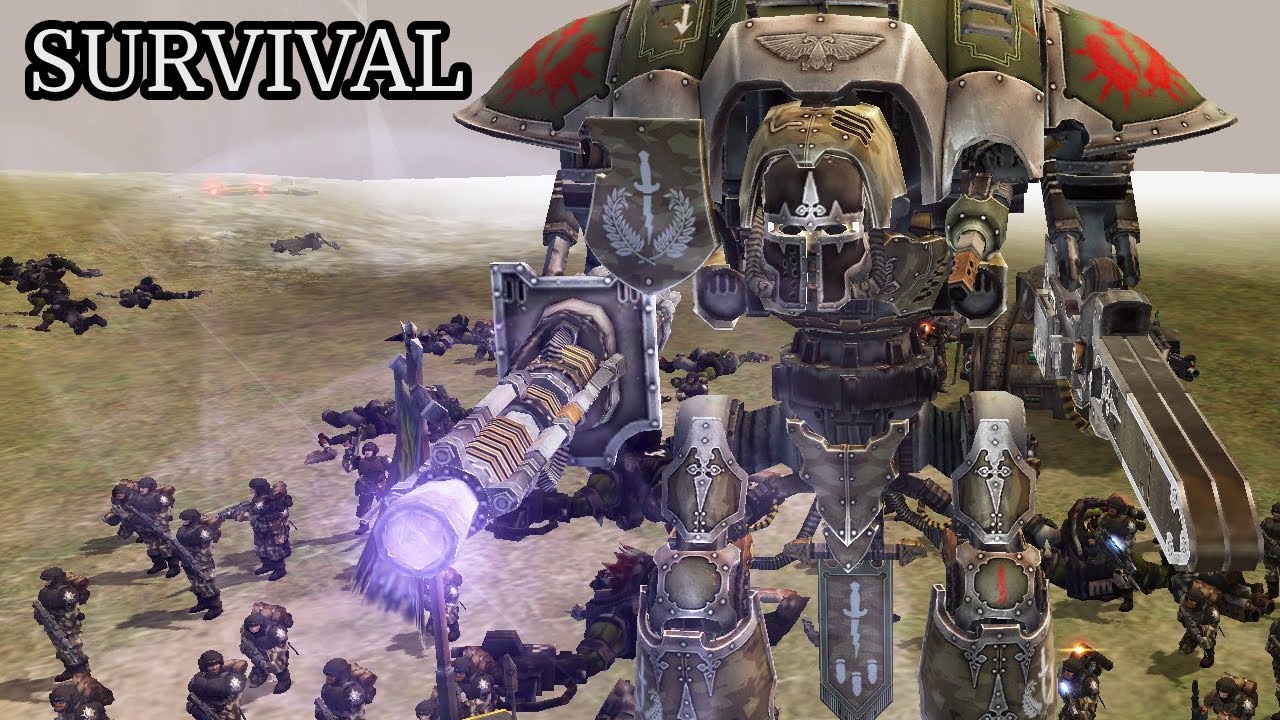 Unification Mod 2021 | Imperial Guard vs Orks! - Survival / Warhammer 40K: Dawn of War: Soulstorm