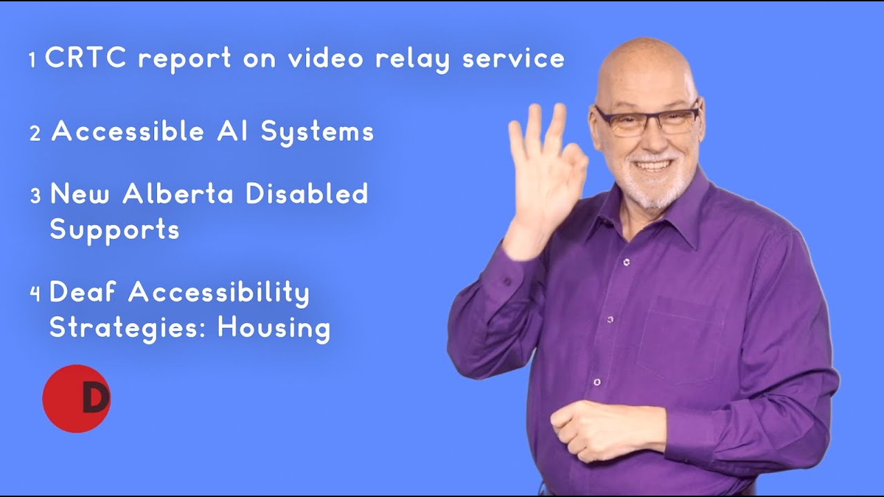 Alerts & News in ASL for Deaf Canadians - 25 April 2025