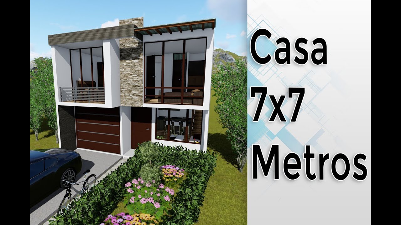 Mini casa de 7x7 metros, Economica!!!