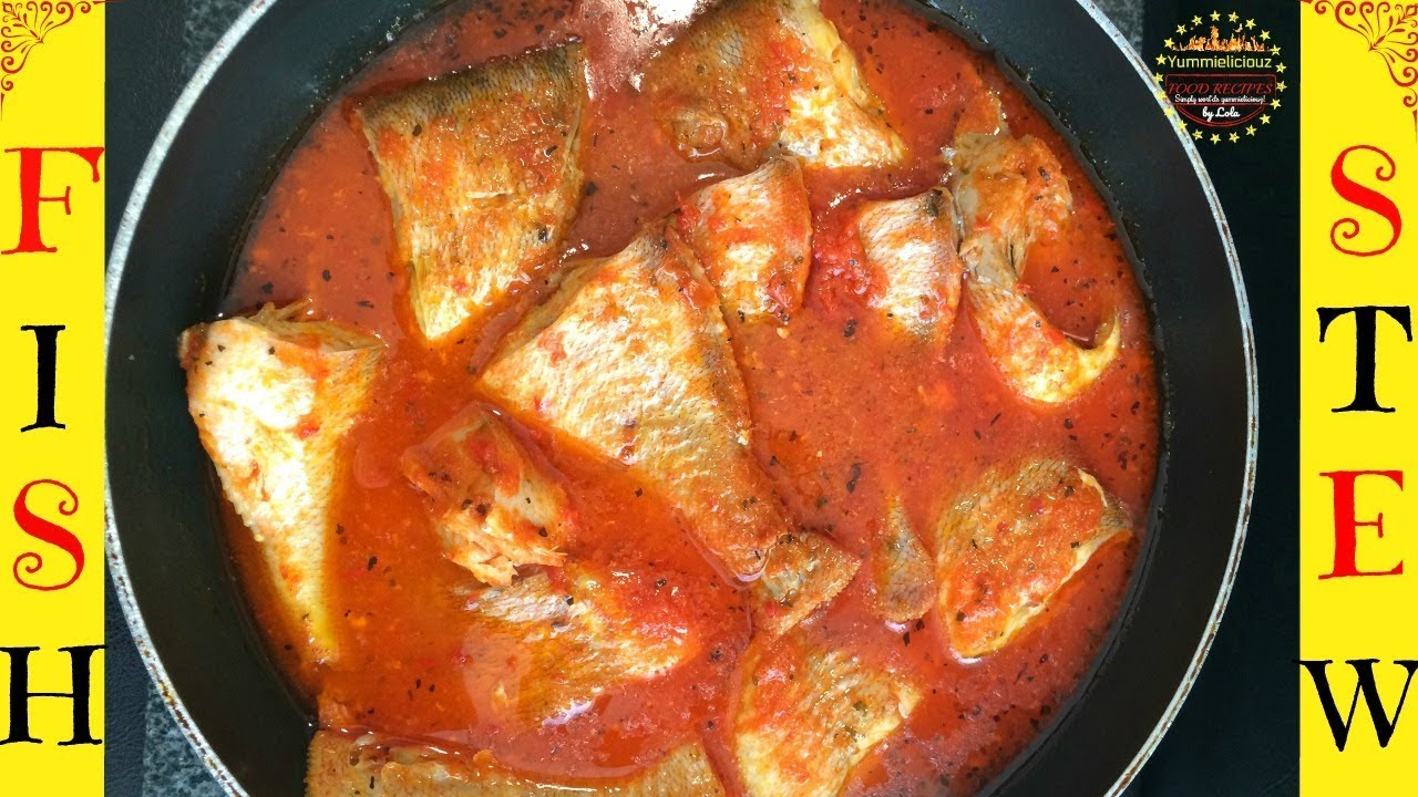 How to Cook Red Bream Fish Stew | Nigerian Fresh Fish Stew