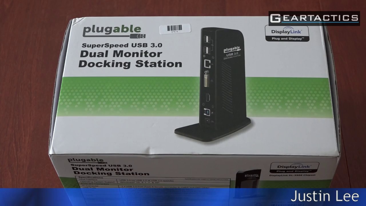 Plugable UD 3900 Dual Display Universal Docking Station Review - GameTactics