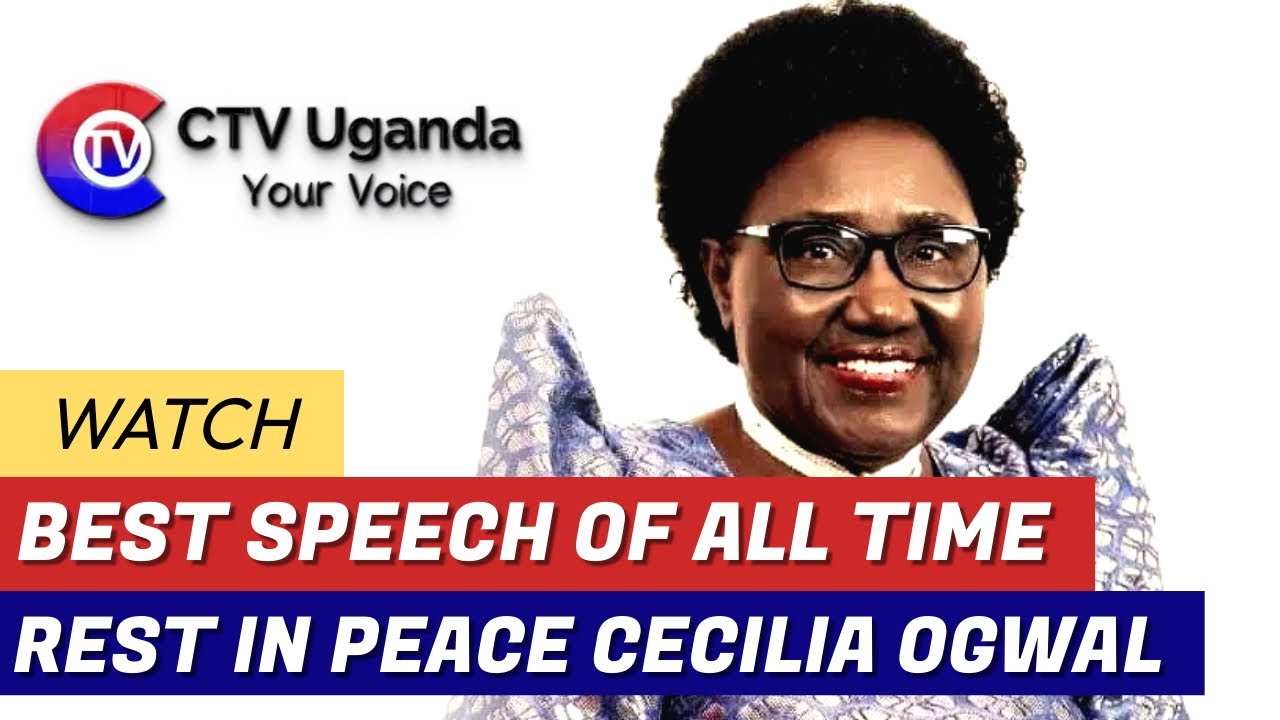 Cecilia Atim Ogwal Best Speech Of All Time: She Beat Security Protocol to Faceoff President Museveni