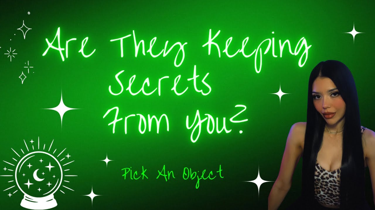 Is The Person On Your Mind Keeping Secrets From You? Pick an Object ✨ #tarotreading 