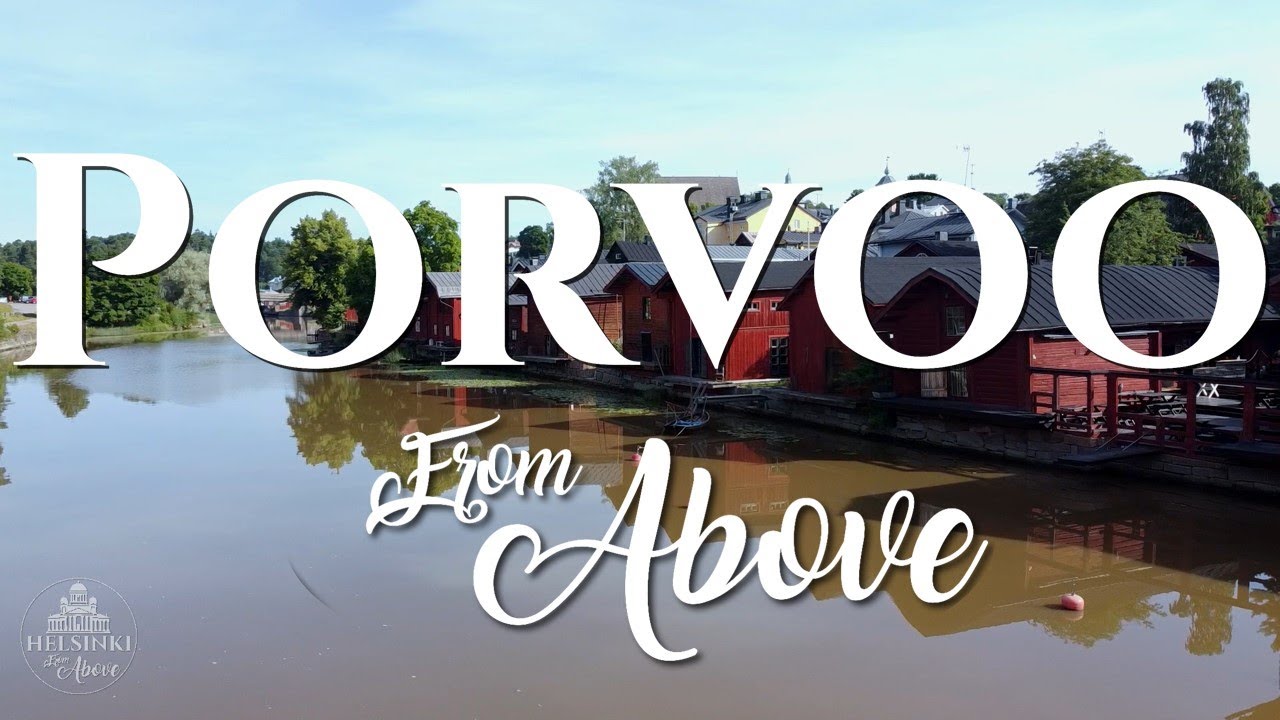 Porvoo from Above | Finland Drone HD