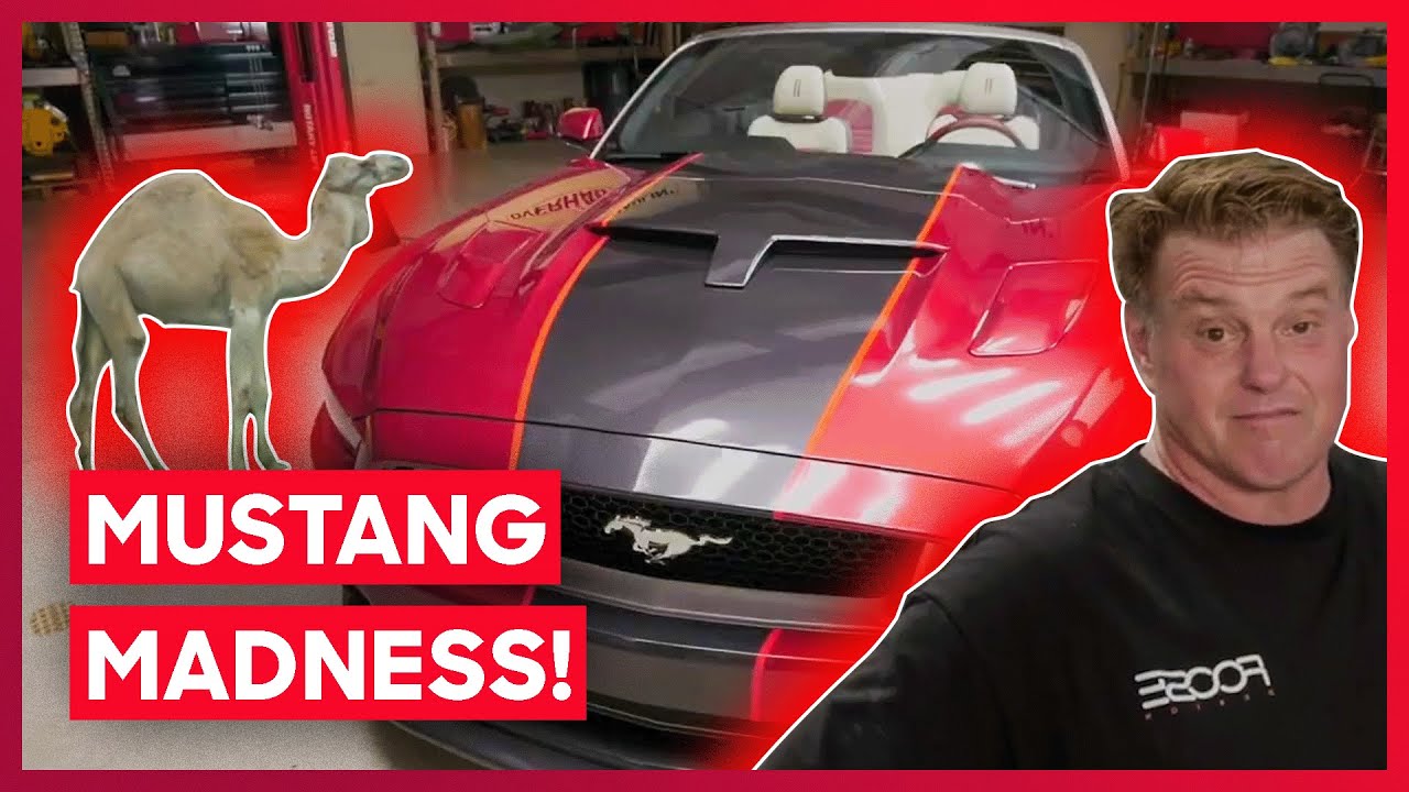 Ex-Navy Officer's Ford Mustang Was Crushed By A CAMEL! | Overhaulin'