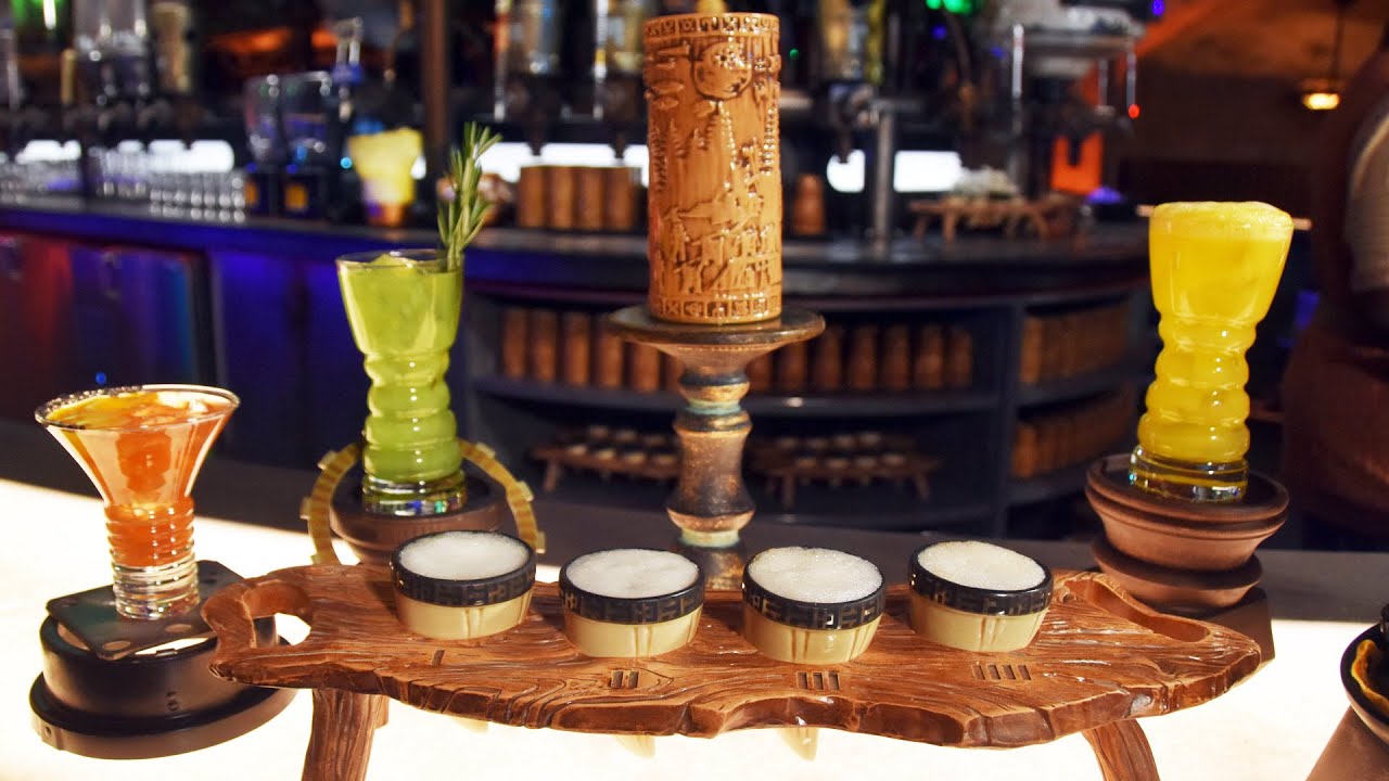 Oga's Cantina Drink & Snack Detailed Overview at Star Wars Galaxy's Edge, Walt Disney World