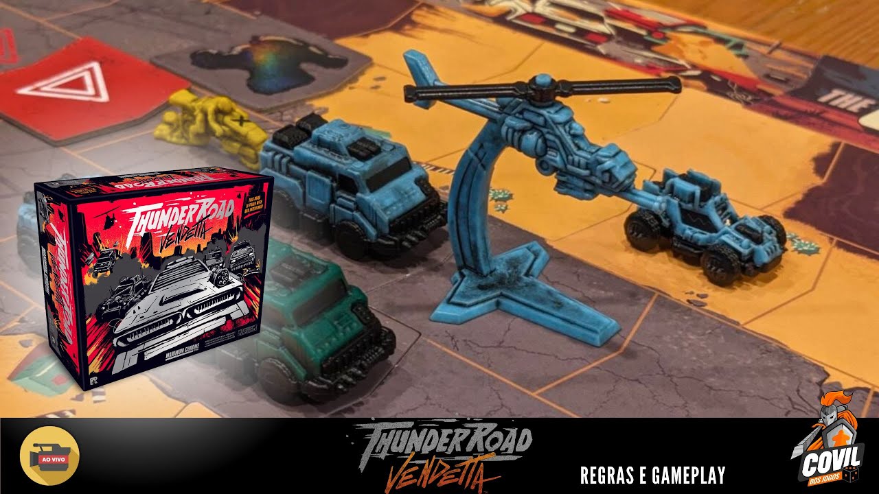 Thunder Road Vendetta -  Regras e Gameplay