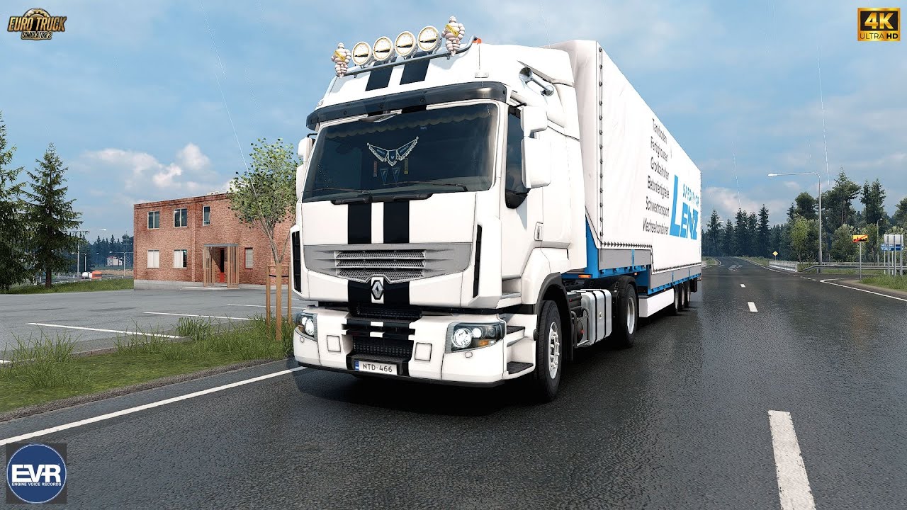 ETS2 | NEW SOUND | EVR Renault Premium DXI460 by Engine Voice Records | #ets2 1.55