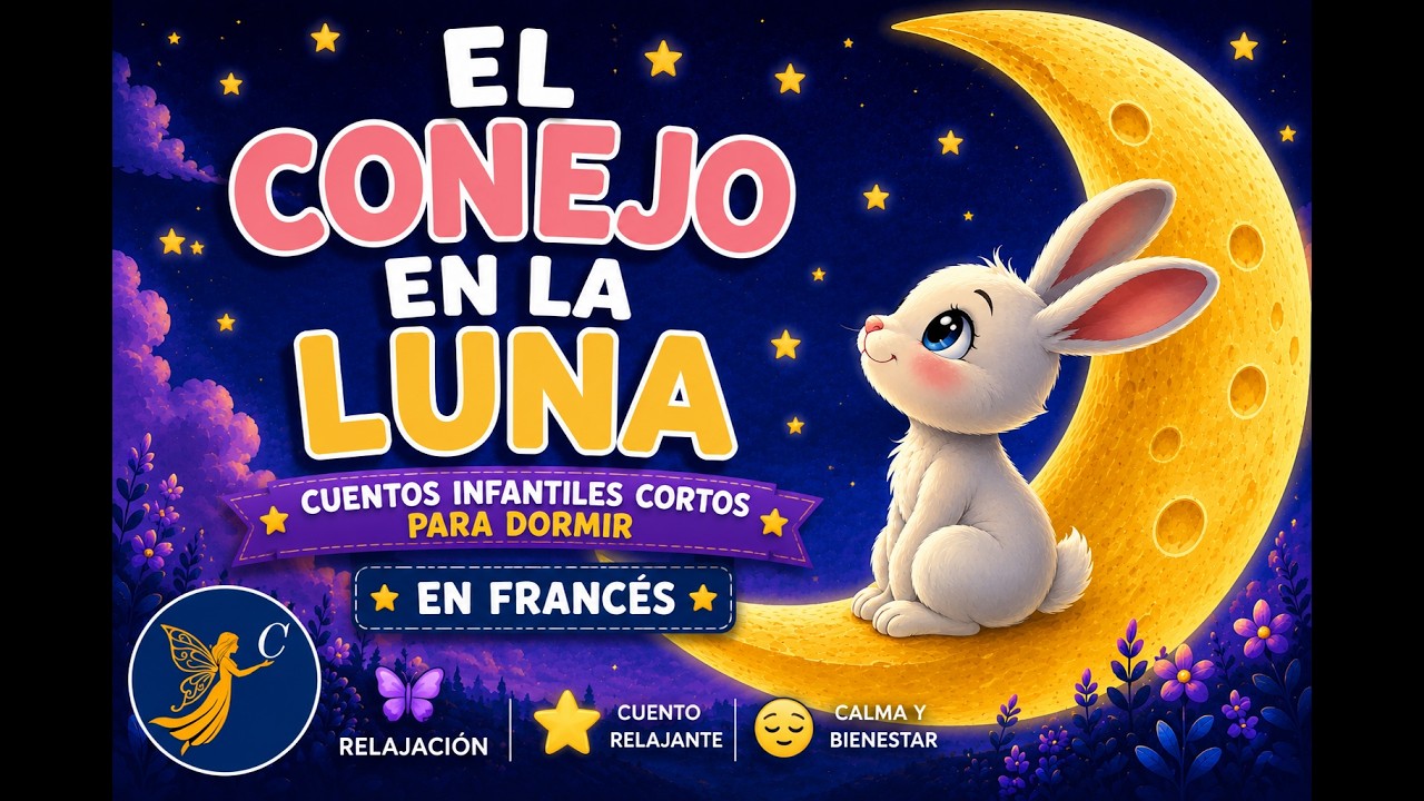 *Le Lapin sur la Lune* 🌙  🐇  Histoires et contes pour s'endormir +  relaxation 🦋