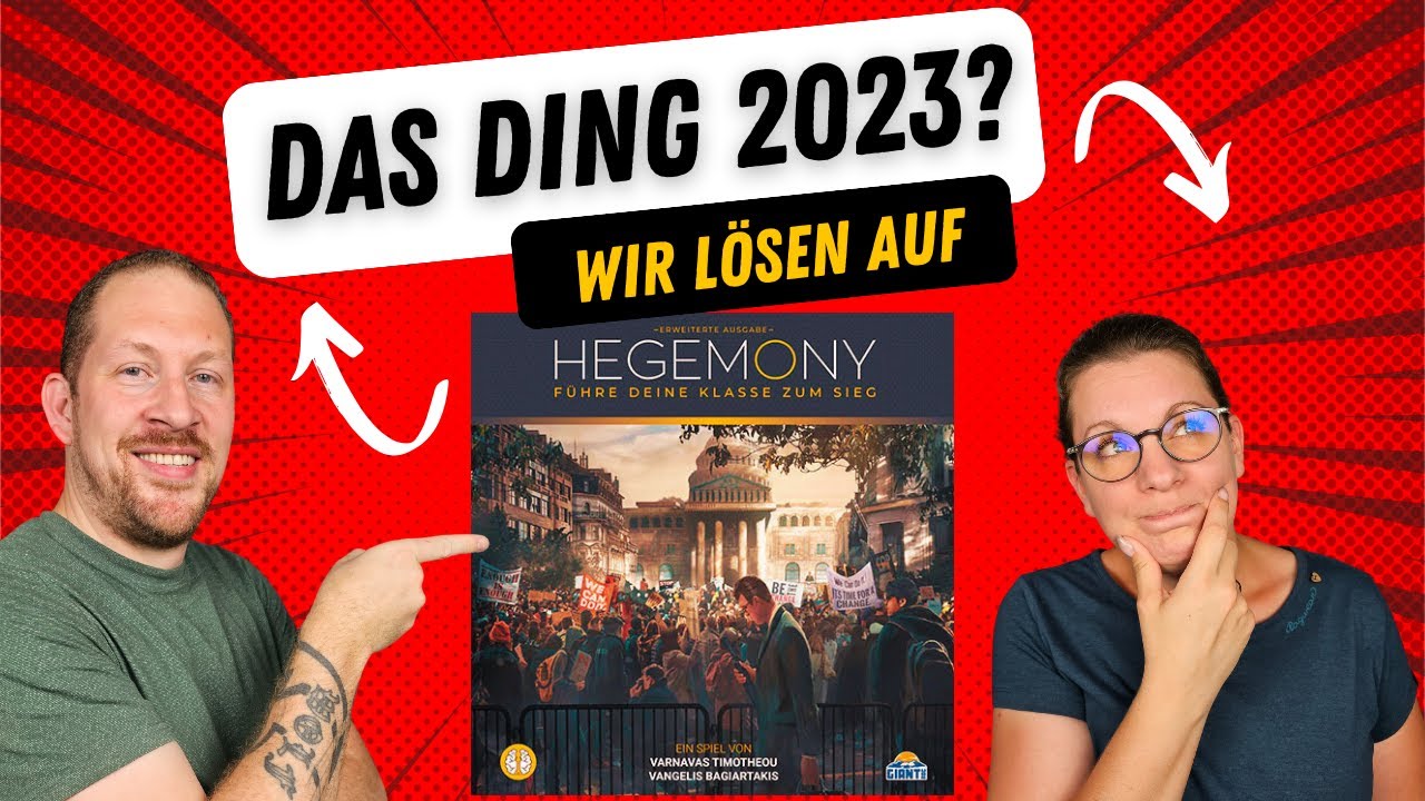 Hegemony Brettspiel:  Das beste Spiel 2023? 💥
