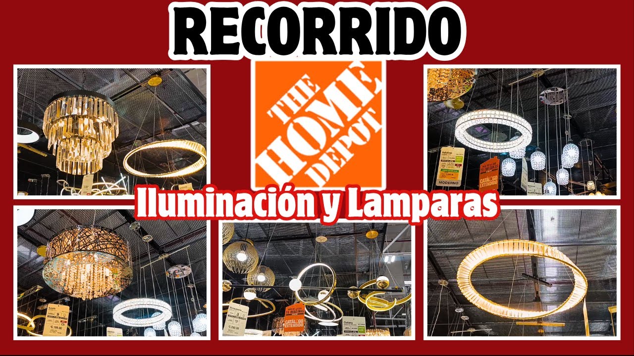 ✅HOME DEPOT - Iluminacion y Lamparas🏡