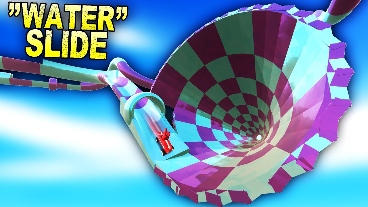 There's Something Unusual About This Waterslide! [Zeepkist]