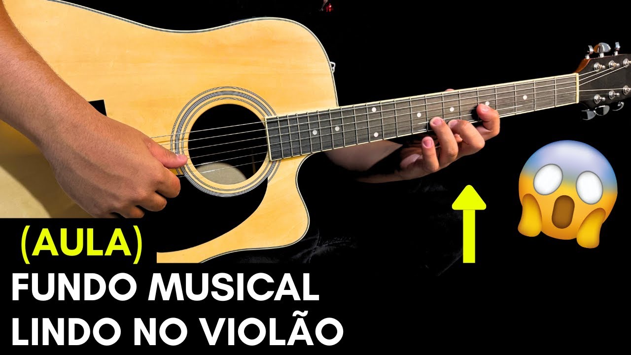 LINDO Fundo Musical DEDILHADO no Violão! 😍