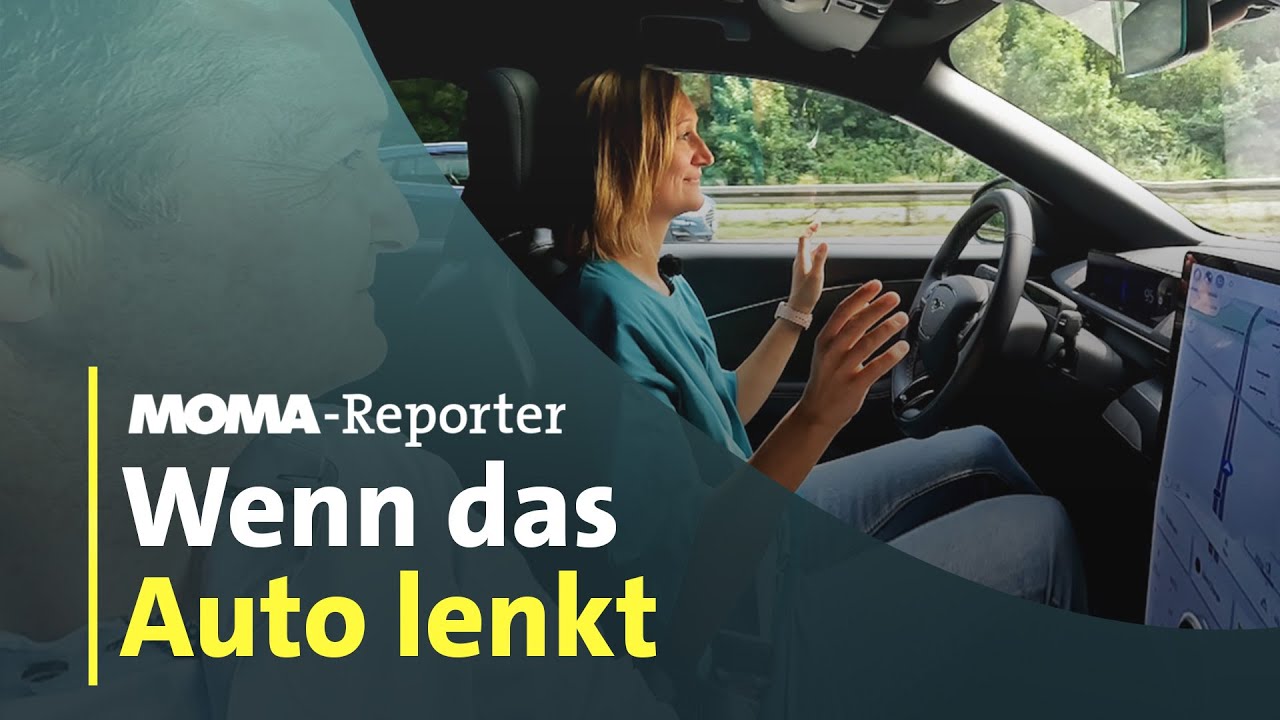 Selbstfahrendes Auto im Test  | ARD-Morgenmagazin