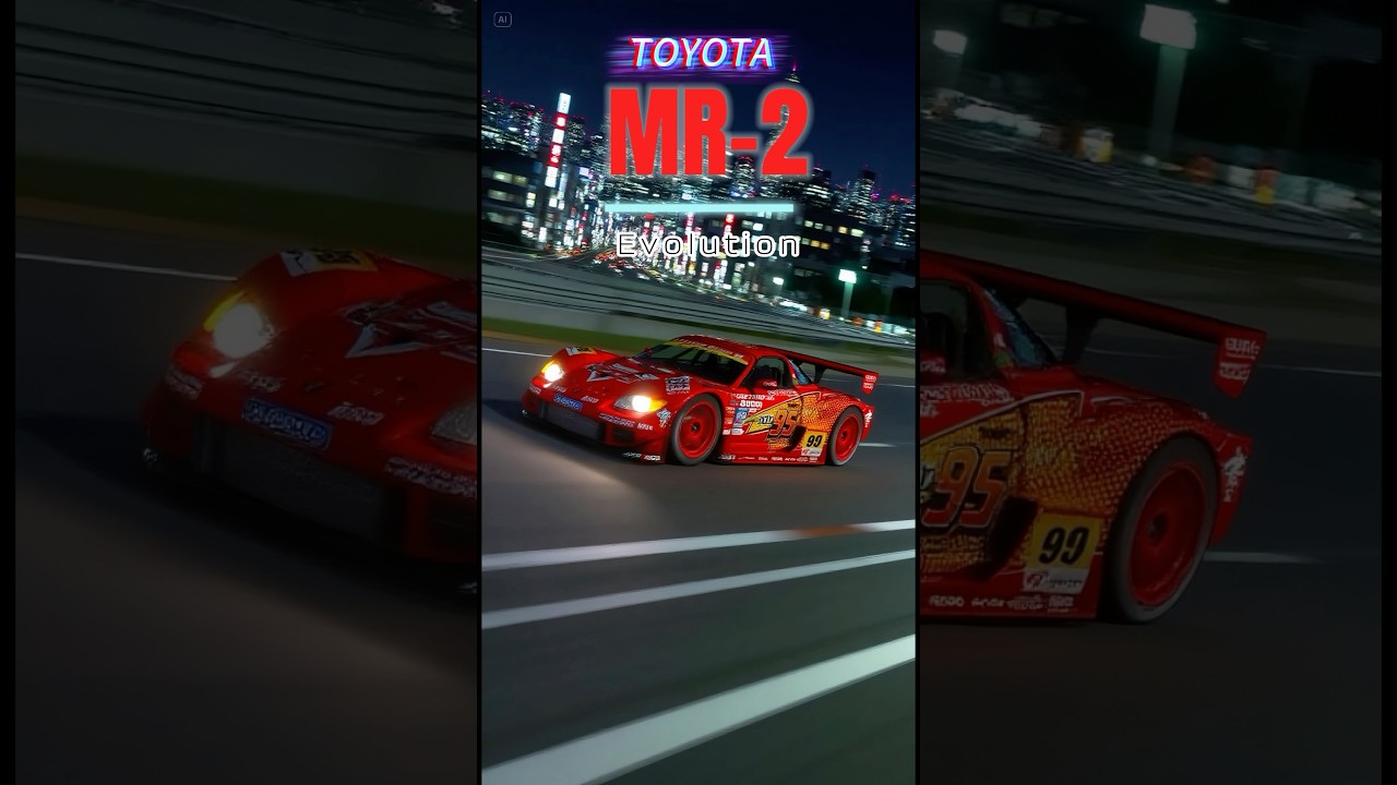 Toyota MR-2 MR-S Evolution! Since 1984 #history #evolution #vehicle #mr2 #mrs #toyota