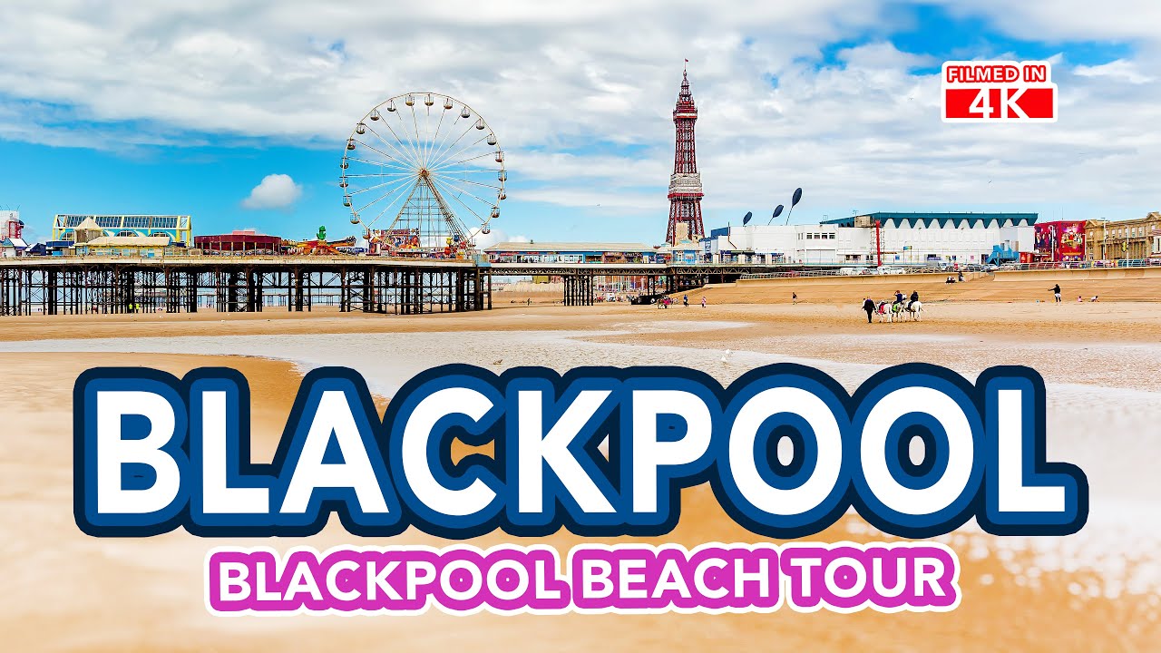 BLACKPOOL BEACH | From Blackpool beach to Blackpool Tower!
