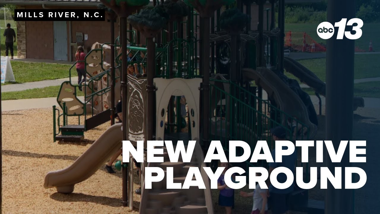 New adaptive playground opens in Mills River
