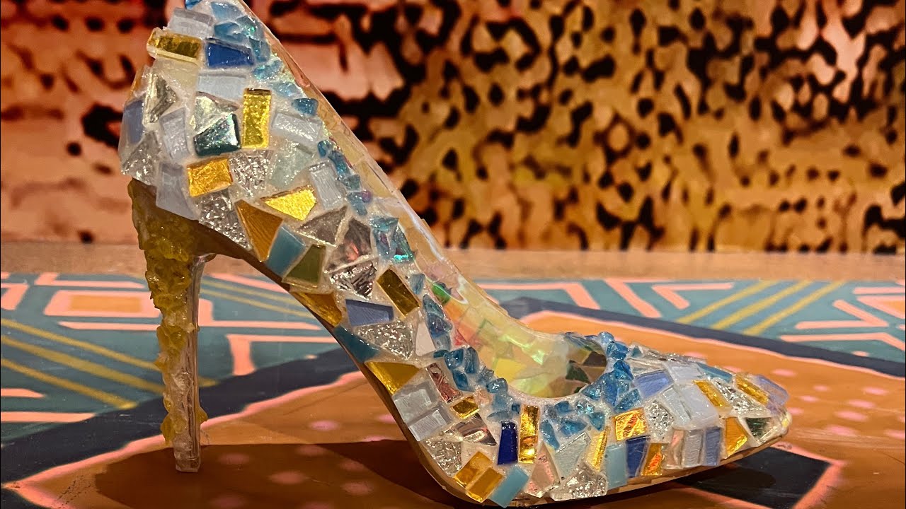 The making of the GLASS SLIPPER for Cinderella by ArtsCentric at Baltimore Center Stage