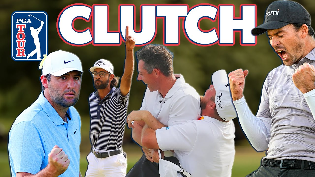 Most CLUTCH shots of 2024 on the PGA TOUR