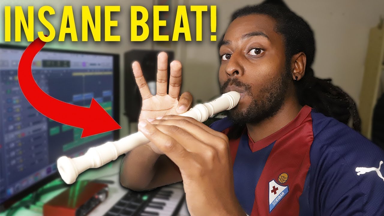 I MADE AN INCREDIBLE FLUTEY TRAP BEAT USING THIS INSTRUMENT *It's a Hit!*