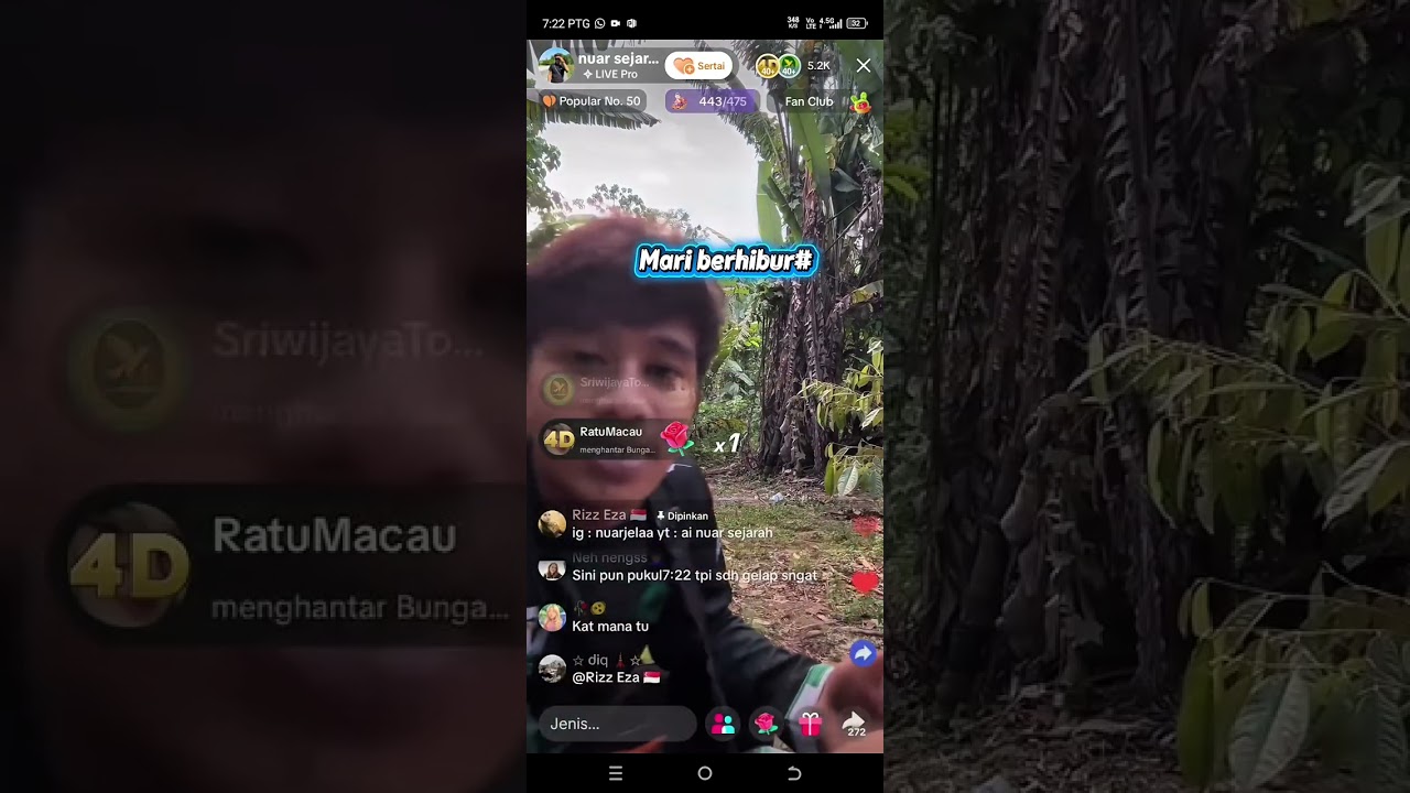 Live LAWAK nuar sejarah nak tengok anak bulan bila nak raya..Naik ikut roket😂🤣🤣