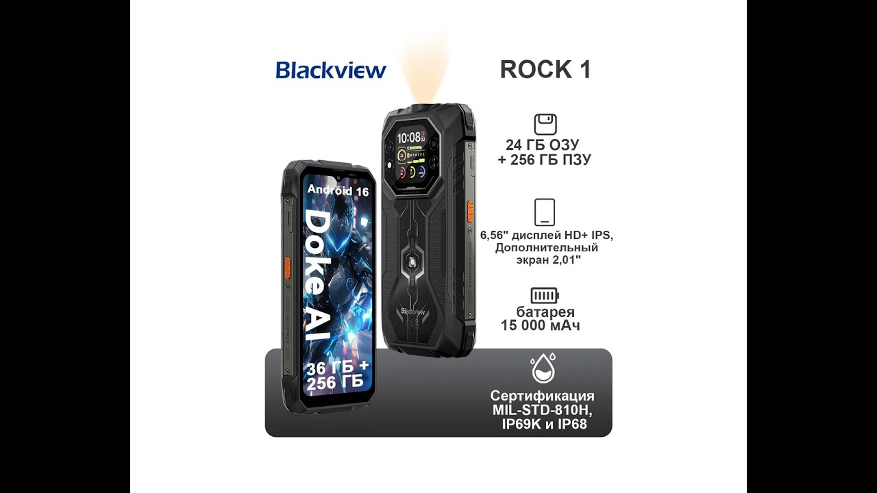 РАСПАКОВКА!!! Blackview Rock 1 - бюджетный броник с повышенным туризмом...