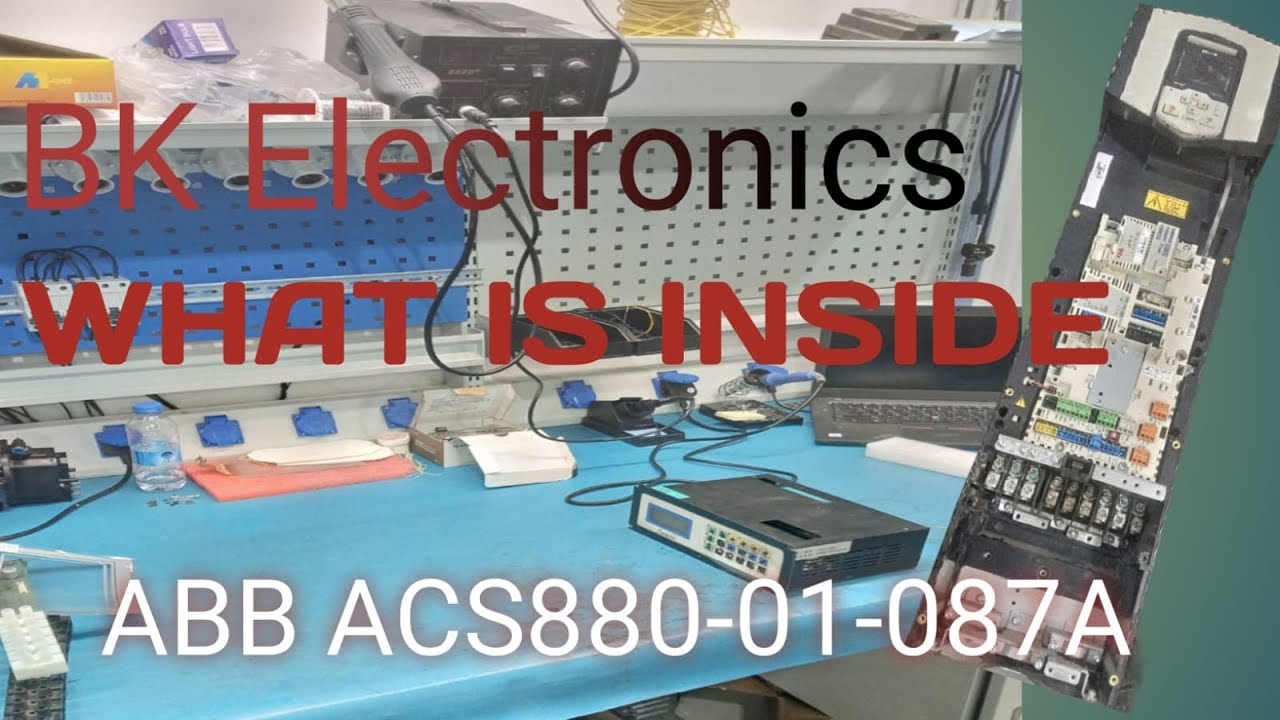 Assembling of ACS series ABB ACS880-01-087A-3+D150