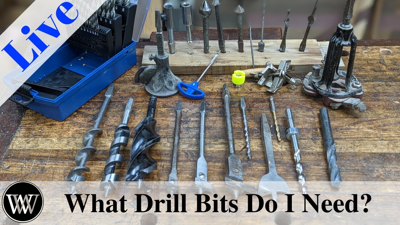 All About Drill bits. even some of the weird ones.