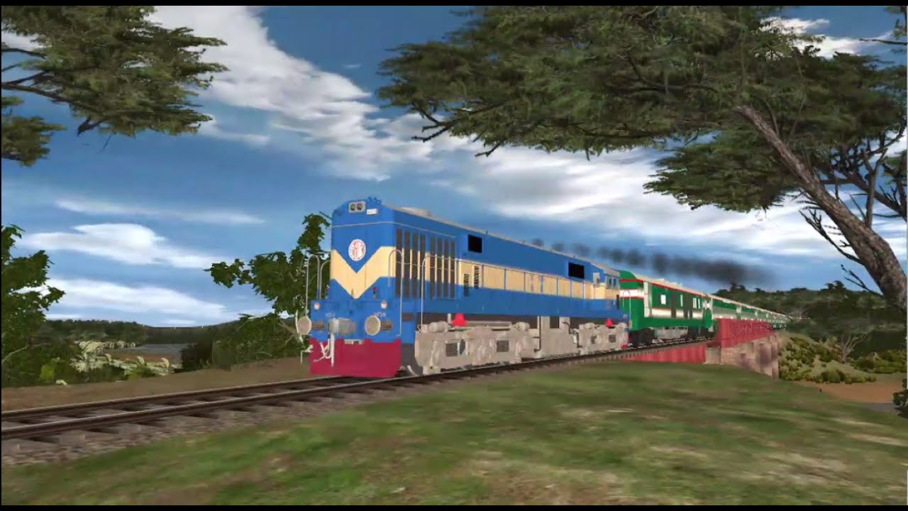 Trainz Simulator 12: Banalata Express Chapai to Rajshahi to Dhaka Part 1