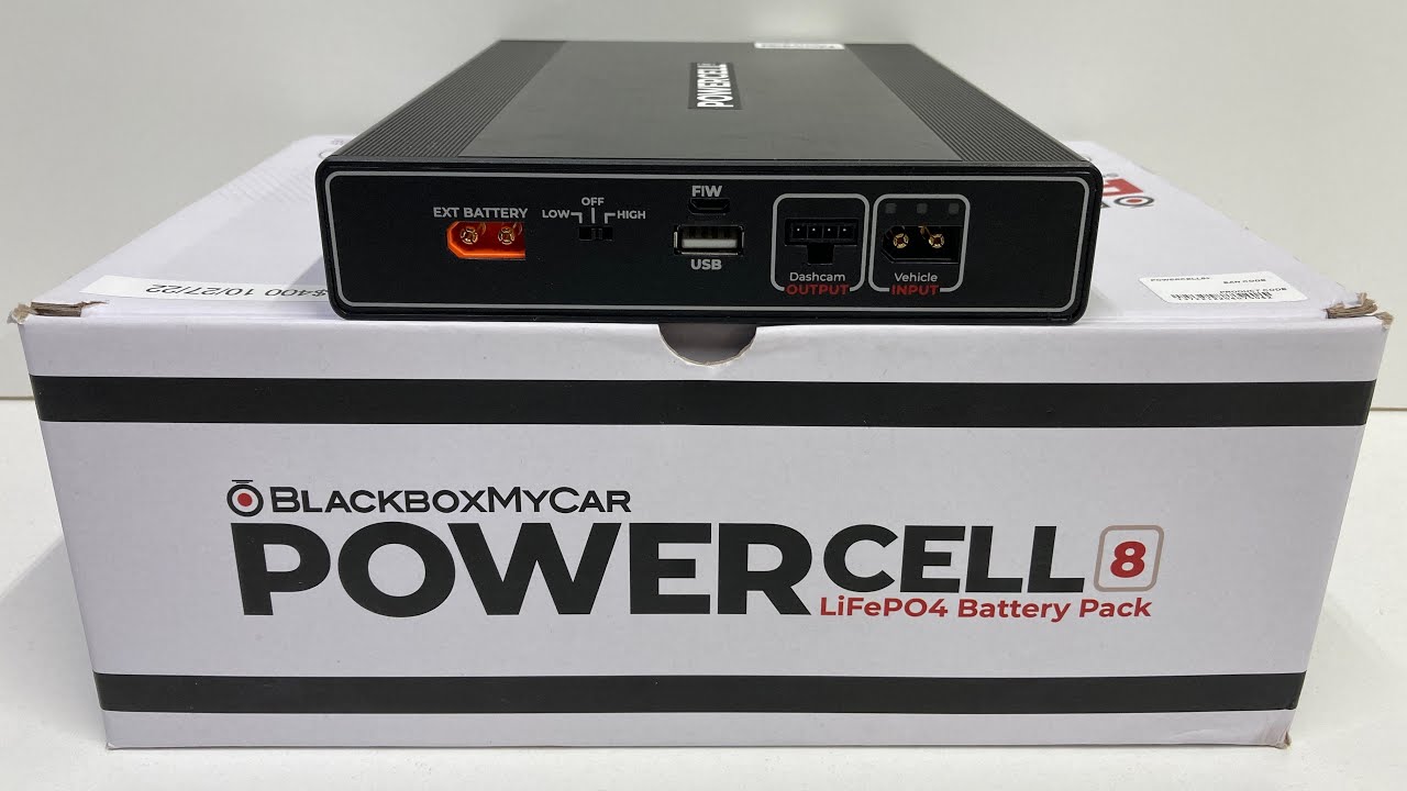 BlackboxMyCar PowerCell 8 Dash Cam Battery Pack - Full Review