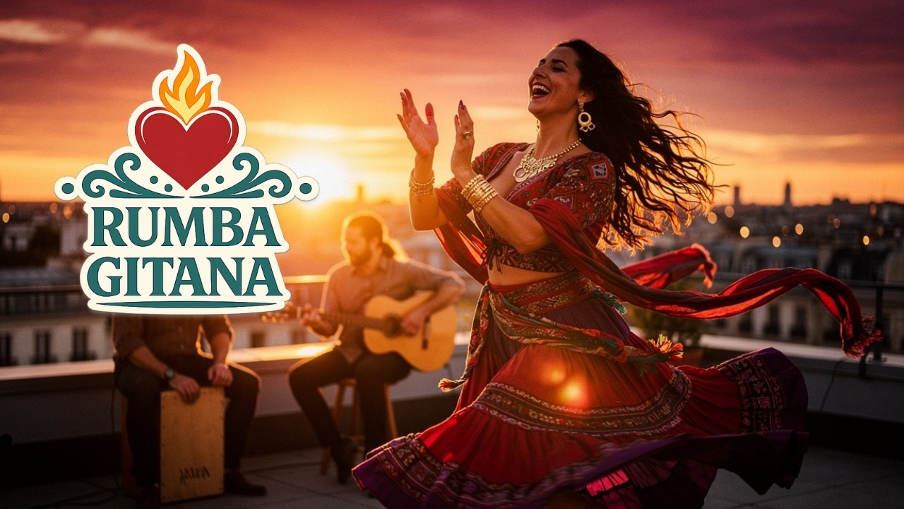Fuego Gitano | Rumba gitana Poderosa | Música para Bailar, Crear y Trabajar