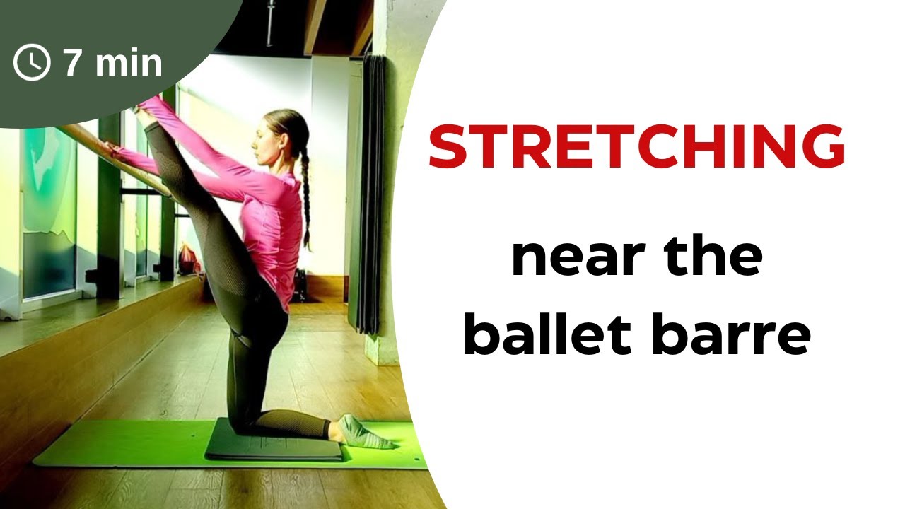 Stretching near the ballet barre | Розтяжка біля станка
