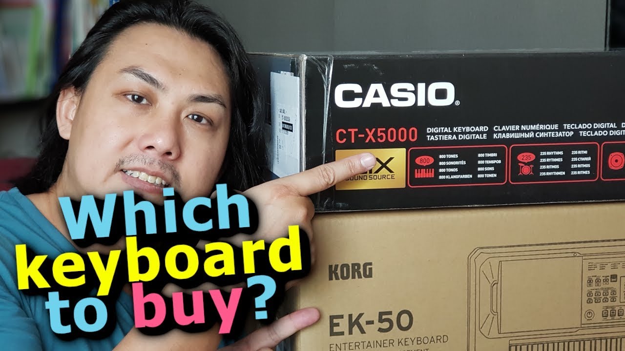 Korg EK-50 против Casio CT-X5000 | Какая клавиатура лучше?