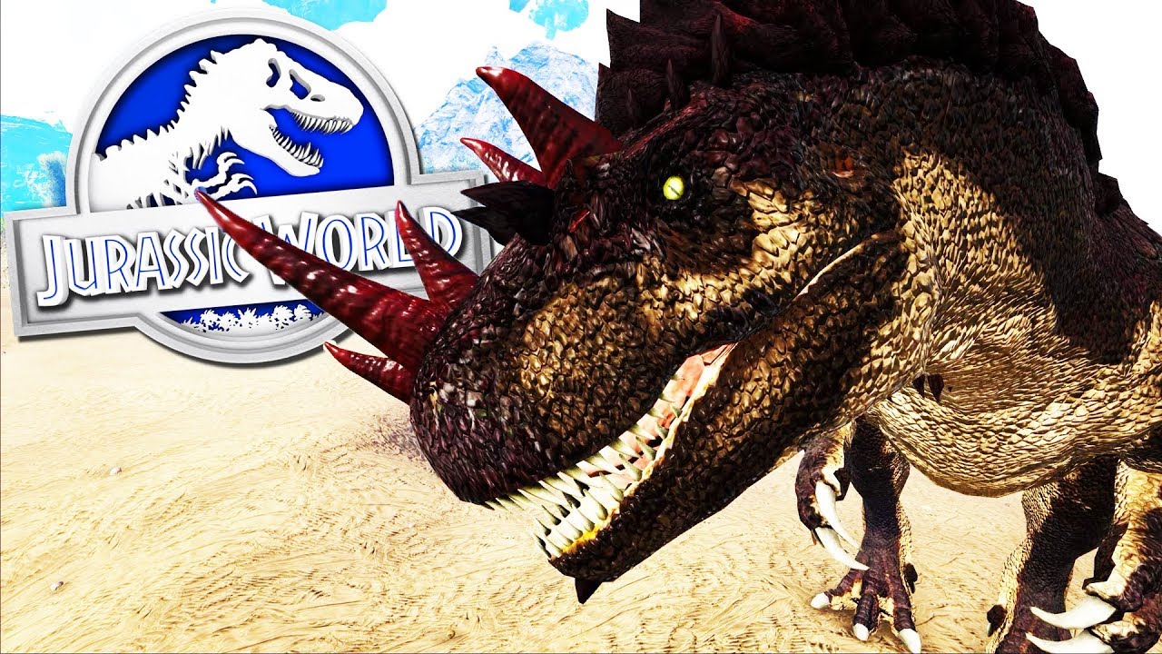 ARMORED CERATOSAURUS NUEVO DINOSAURIO MODIFICADO HIBRIDO JURASSIC WORLD 2 Ark ABlistering