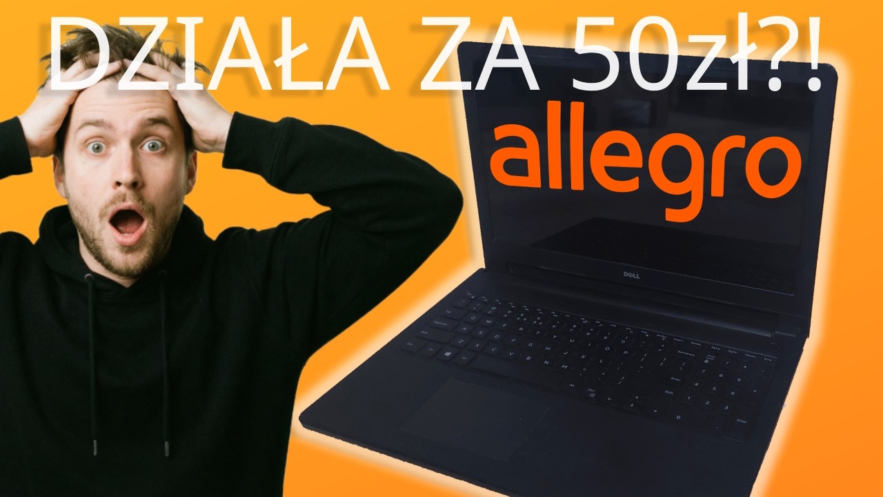 Kupiłem laptopa za 50 zł… serio.