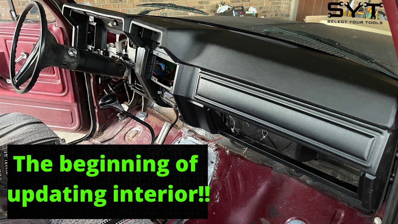 1983 Ford F100 Bullnose Part 3!! | Dash Install