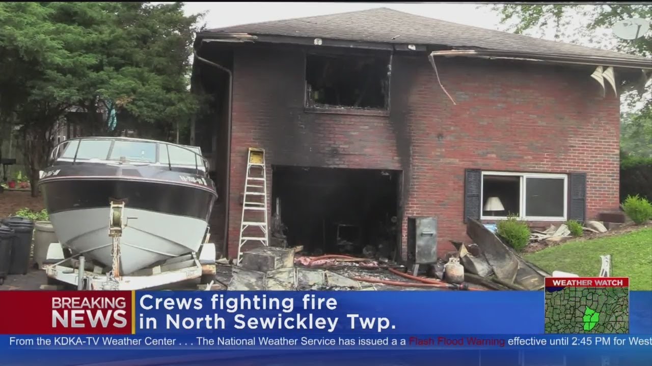 Crews Battle Fire In North Sewickley Township