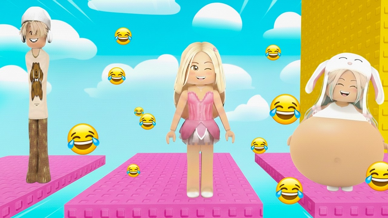 EN KOMİK AVATAR İLE PARKURU TAMAMLA 😂 ROBLOX KÜBRA NİSA