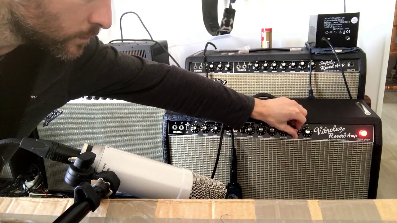 Demo Vibrolux Reverb replica (amp for sale)
