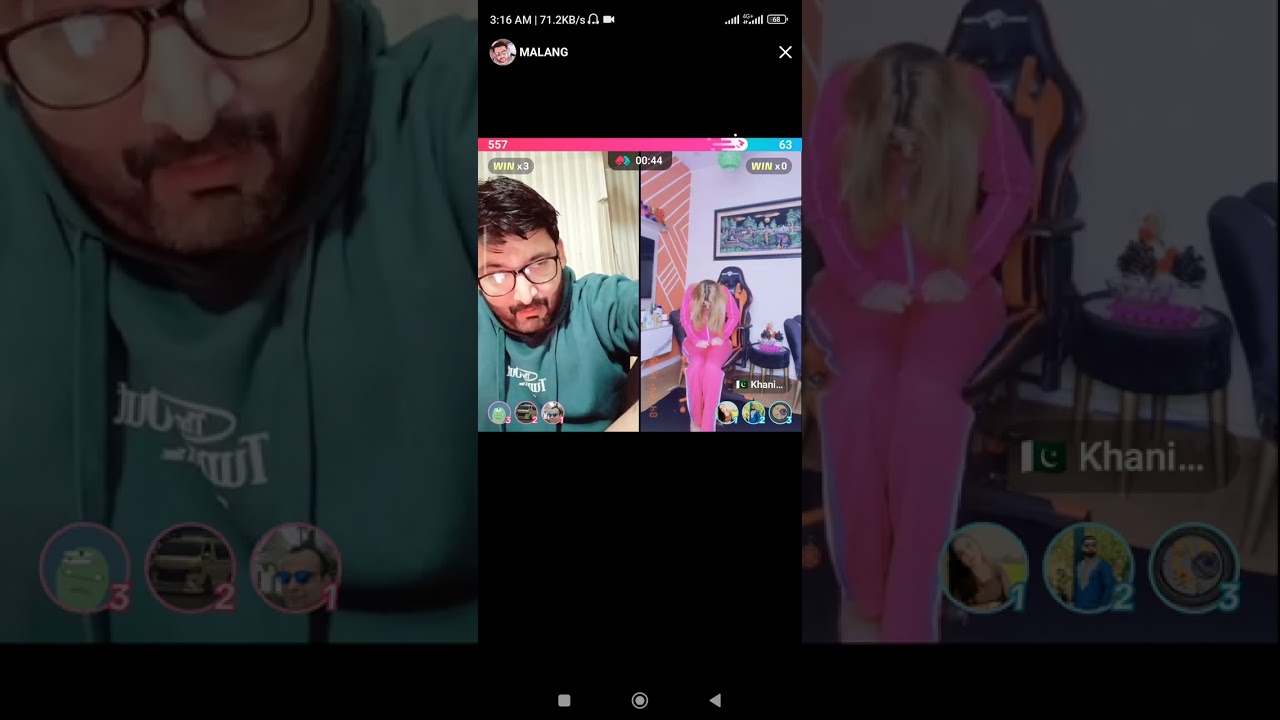 🔥malang vs khaani 🥵 hot punishment 🥵 TikTok live punishment 🥵🔥🥵
