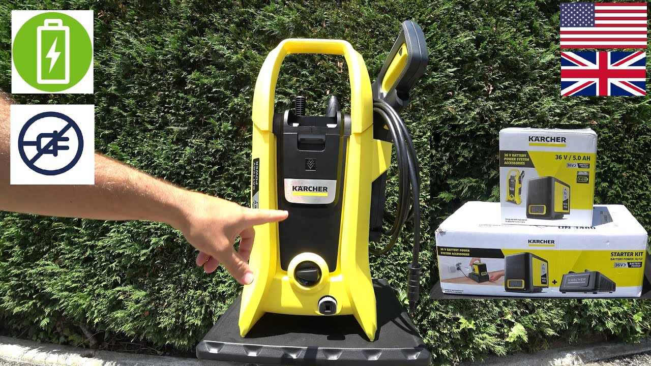 KARCHER K2 BATTERY 🔋 The best CORDLESS PRESSURE WASHER for the money 💰 REVIEW