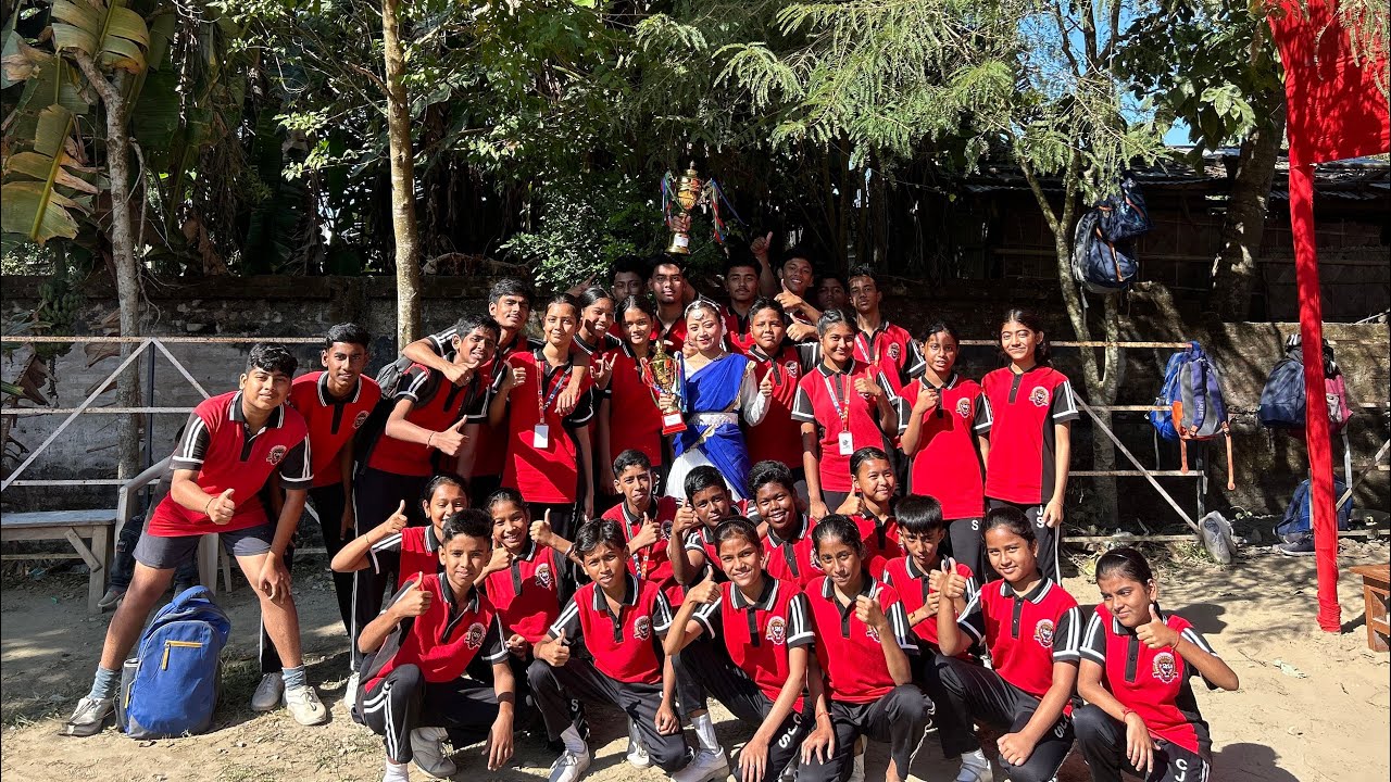 Sports Meet of Christ Jyoti School, Dhing✌️#youtube #vlog #students #sports #school 