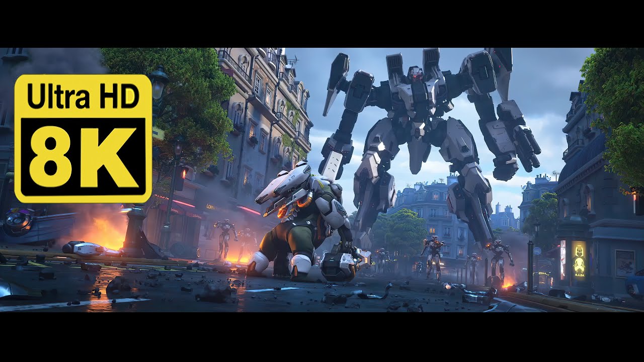 Overwatch 2 Announce Cinematic 8k (Upscale with Machine Learning AI)