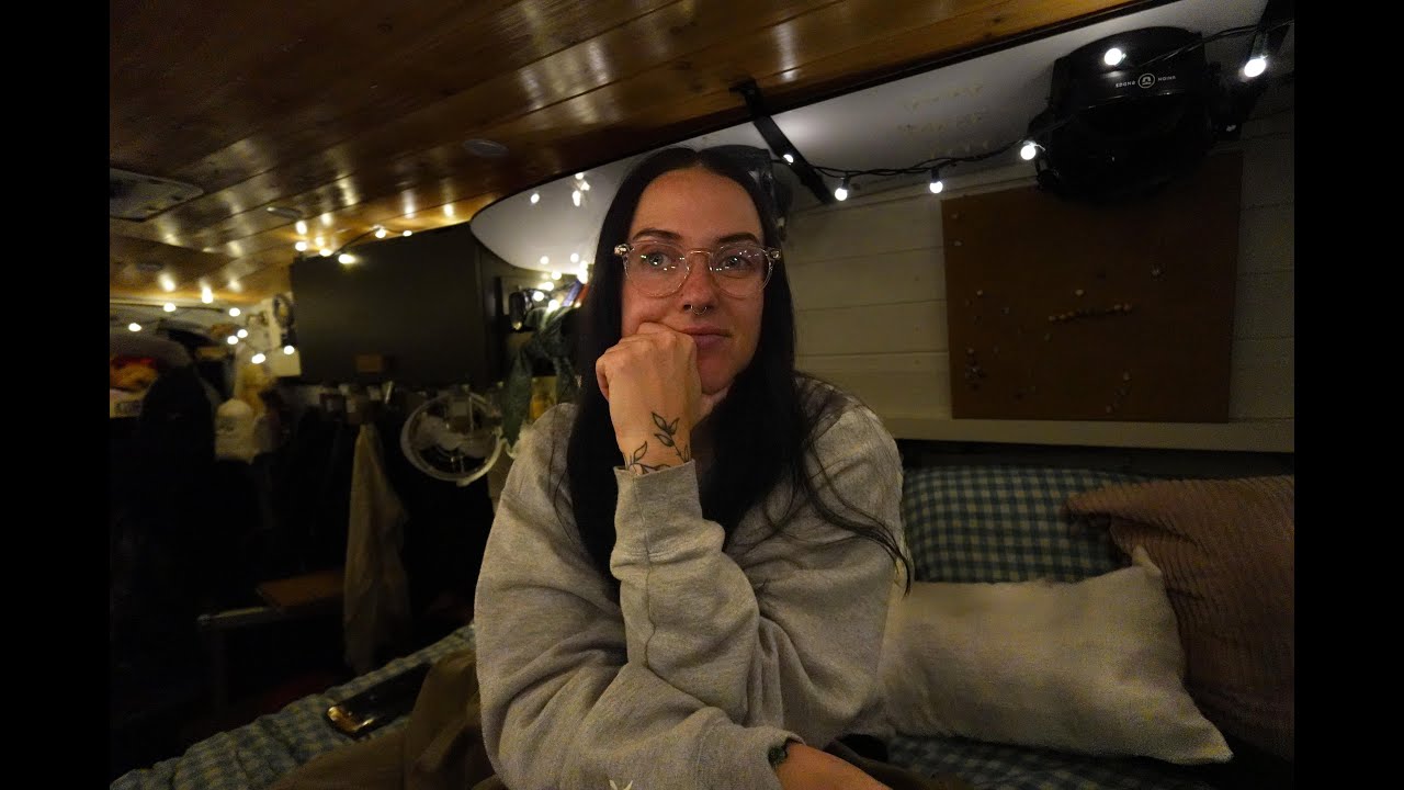 what a night alone in the van is REALLY like | asmr
