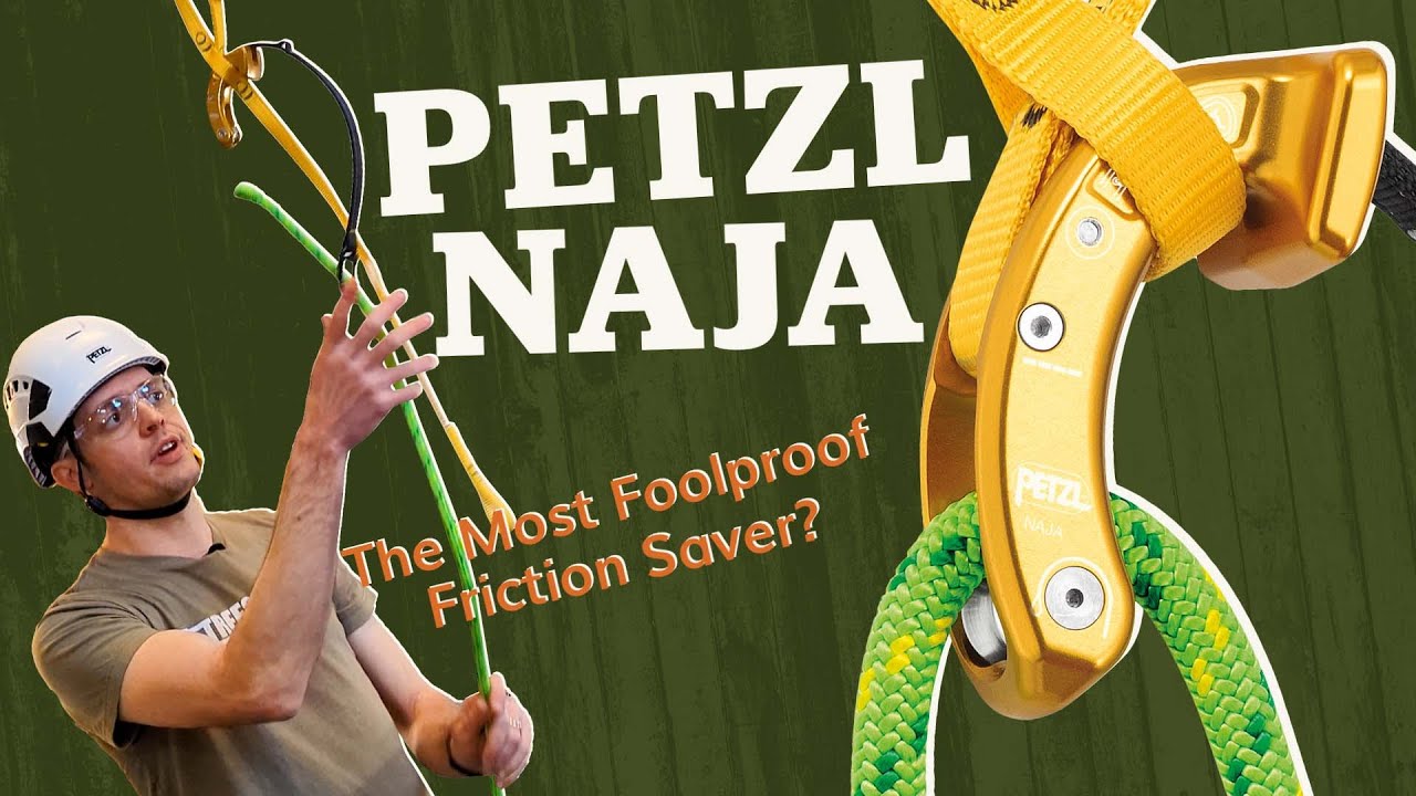 Petzl Naja Cambium Saver Closer Look - TreeStuff.com