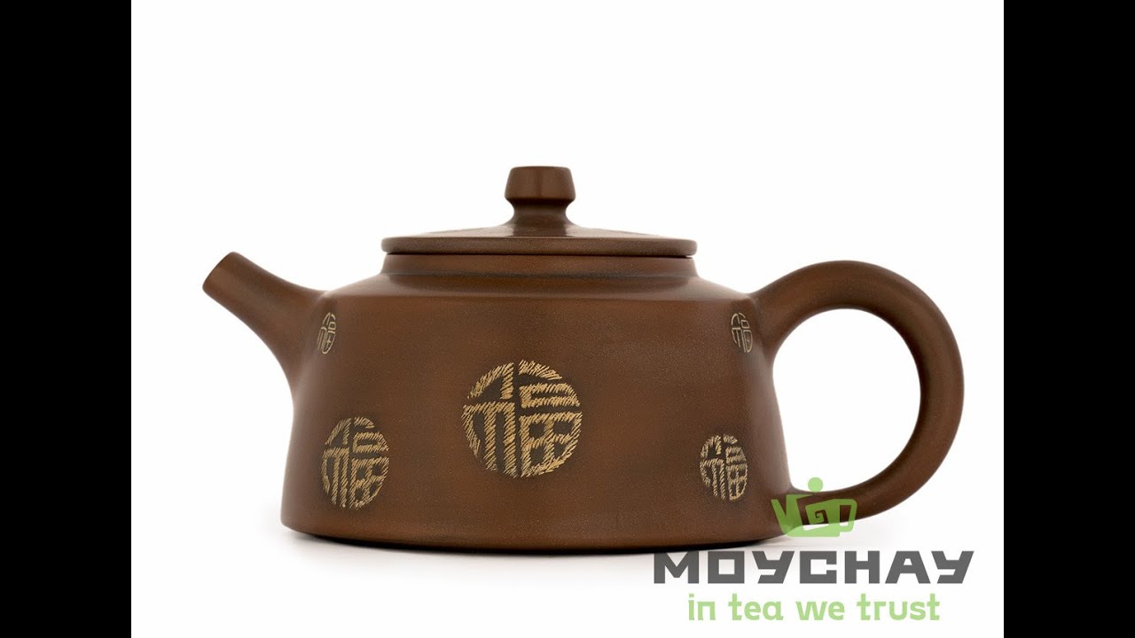 Чайник Нисин Тао #39109, керамика из Циньчжоу,240 мл|Teapot Nisin Tao #39109,Qinzhou ceramics,240 ml